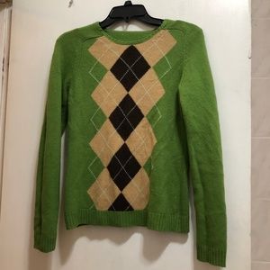 argyle sweater
